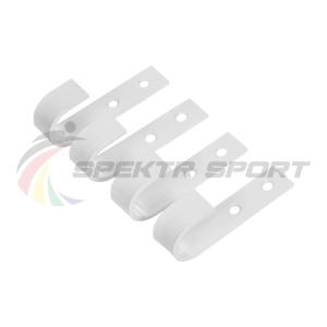 Купить Крюки подвесные (к-кт. 4 шт) для турника белые в Островное 
