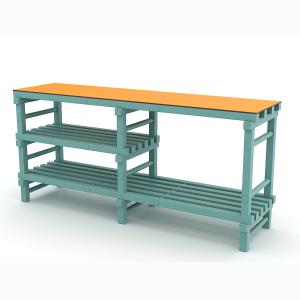 Купить Стол для бассейна, жесткий ПВХ, 1988х554х920 мм в Островное 